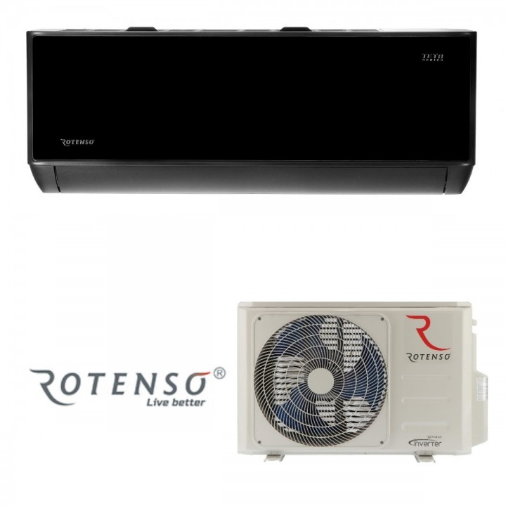Klimatyzator ścienny Rotenso TETA MIRROR 3.5 kW z montażem do 4mb